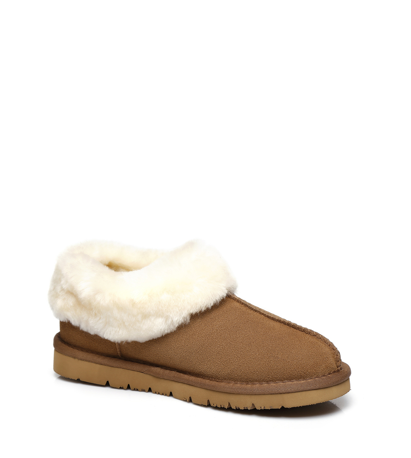 Ugg Australian Shepherd Women Men Slipper Sheepskin Lining Nonslip Outdoor Homey - Picture 2 of 30