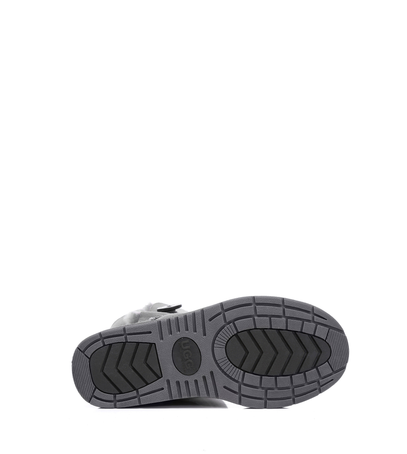 Ugg AS Women Men Boots Genuine Sheepskin Wool Short Button Boots Water Resistant - Picture 30 of 30