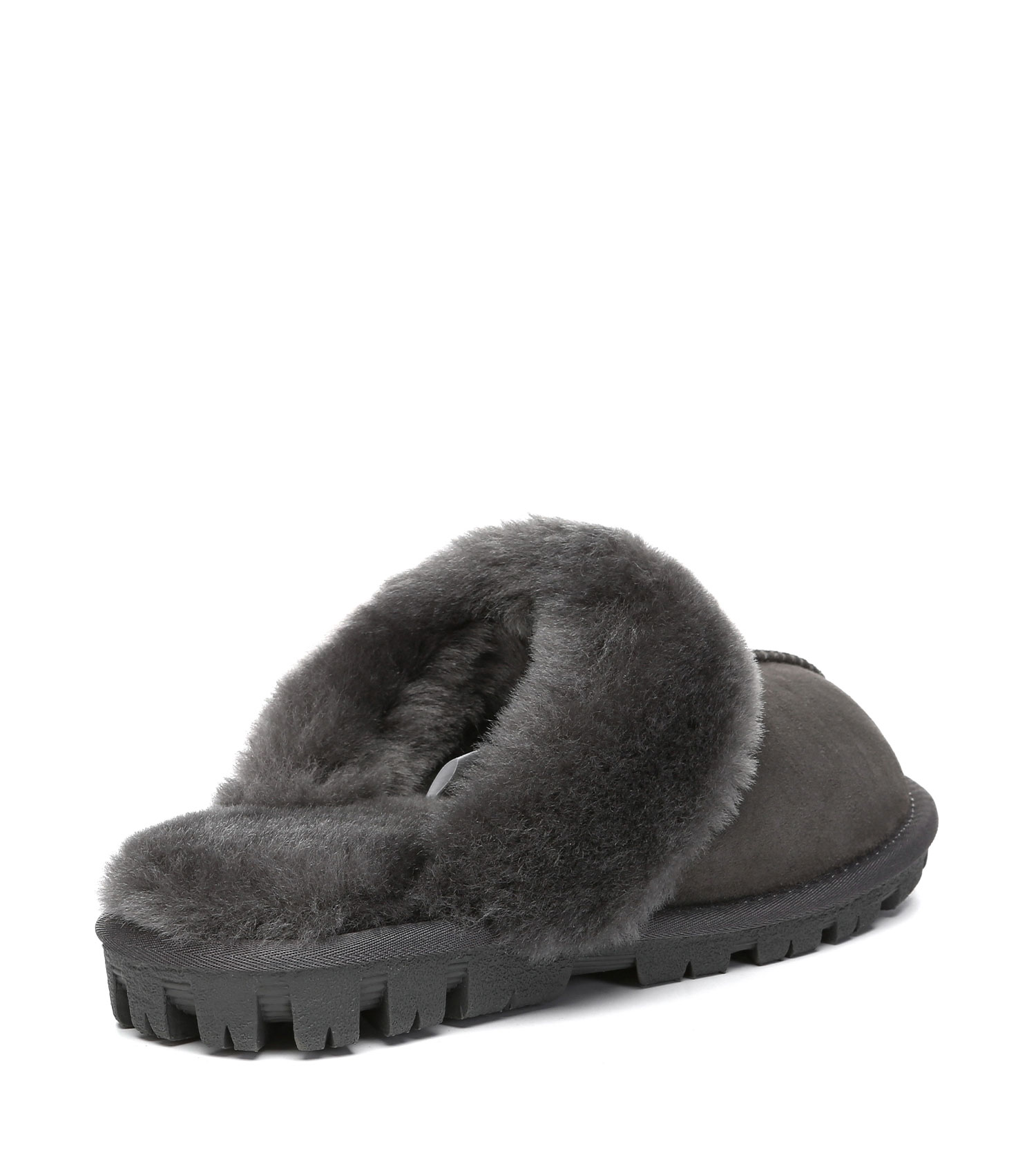 UGG Slippers Women Men Australian Double Face Sheepskin Wool Nonslip Waffle - Picture 39 of 65