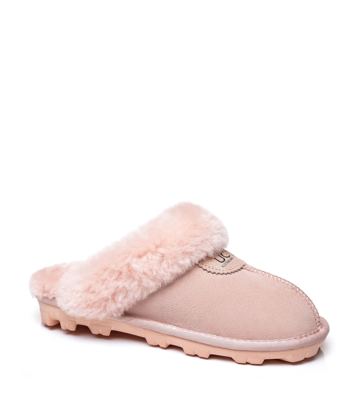 UGG Slippers Women Men Australian Double Face Sheepskin Wool Nonslip Waffle - Picture 50 of 65