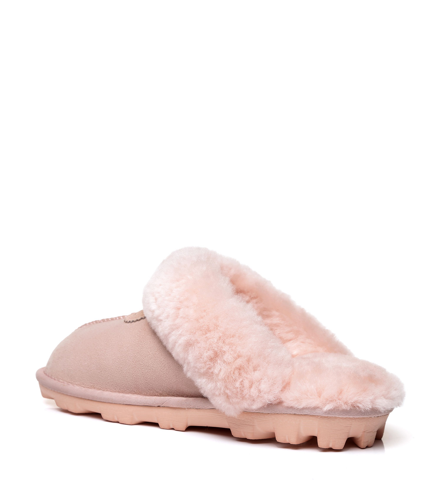 UGG Slippers Women Men Australian Double Face Sheepskin Wool Nonslip Waffle - Picture 51 of 65