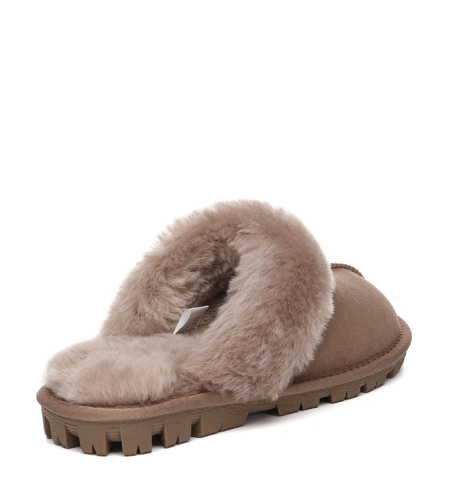 UGG Slippers Women Men Australian Double Face Sheepskin Wool Nonslip Waffle - Picture 15 of 65
