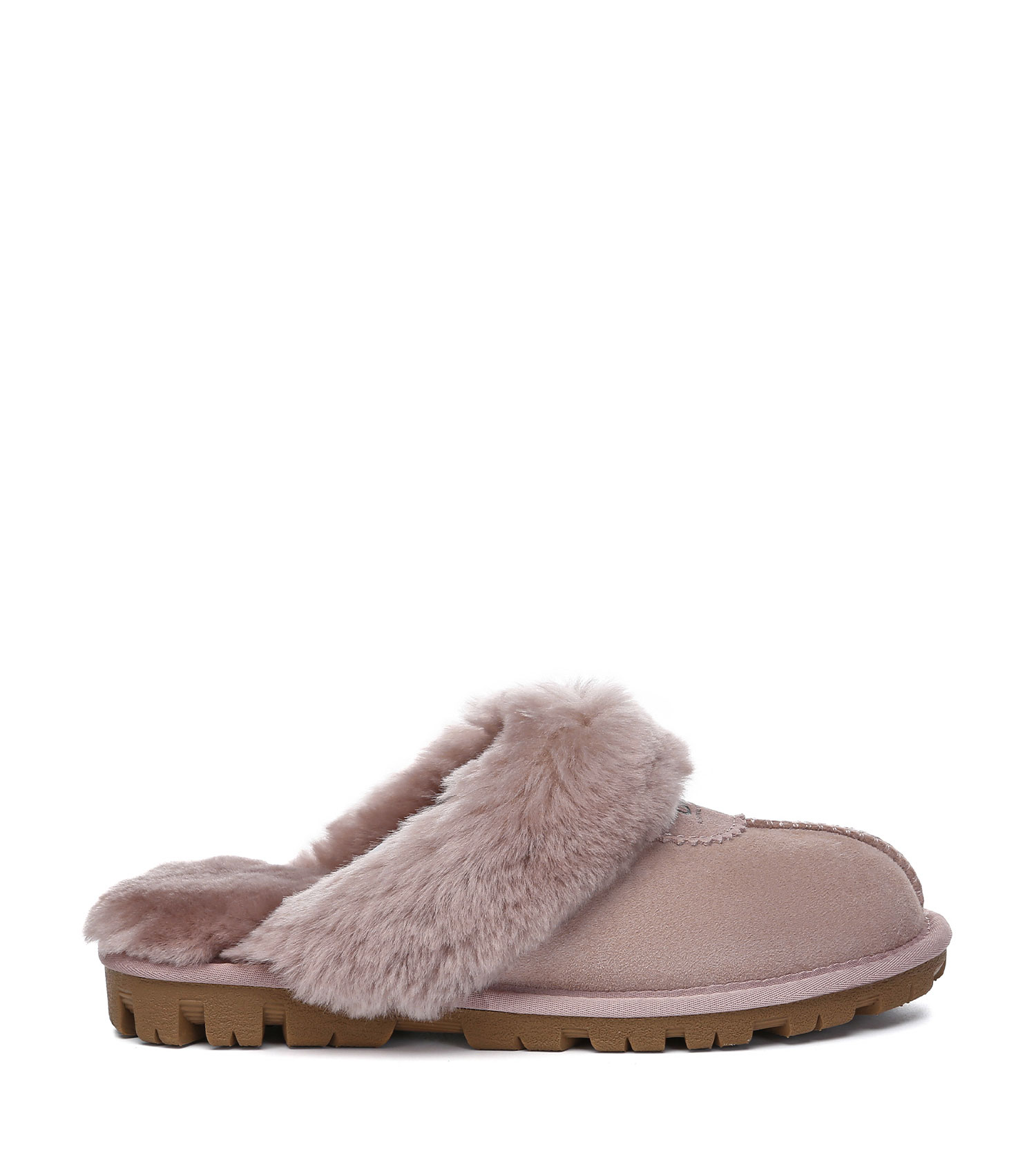 UGG Slippers Women Men Australian Double Face Sheepskin Wool Nonslip Waffle - Picture 25 of 65