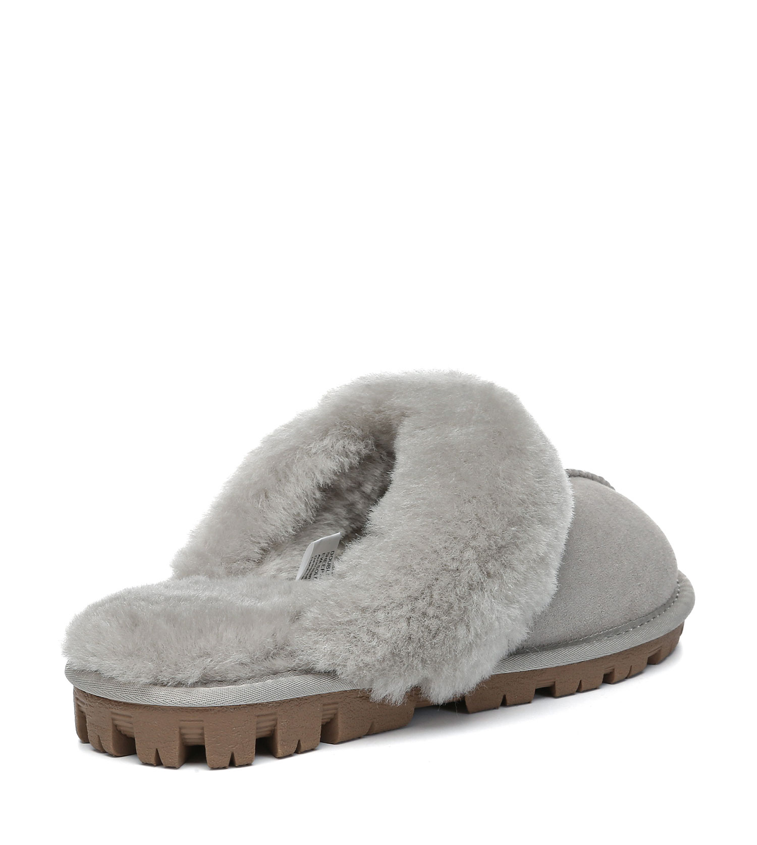 UGG Slippers Women Men Australian Double Face Sheepskin Wool Nonslip Waffle - Picture 33 of 65