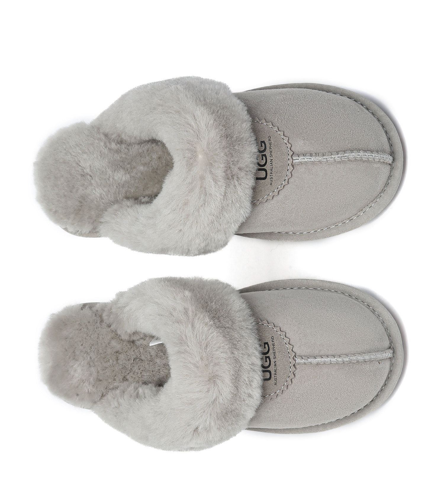 UGG Slippers Women Men Australian Double Face Sheepskin Wool Nonslip Waffle - Picture 35 of 65