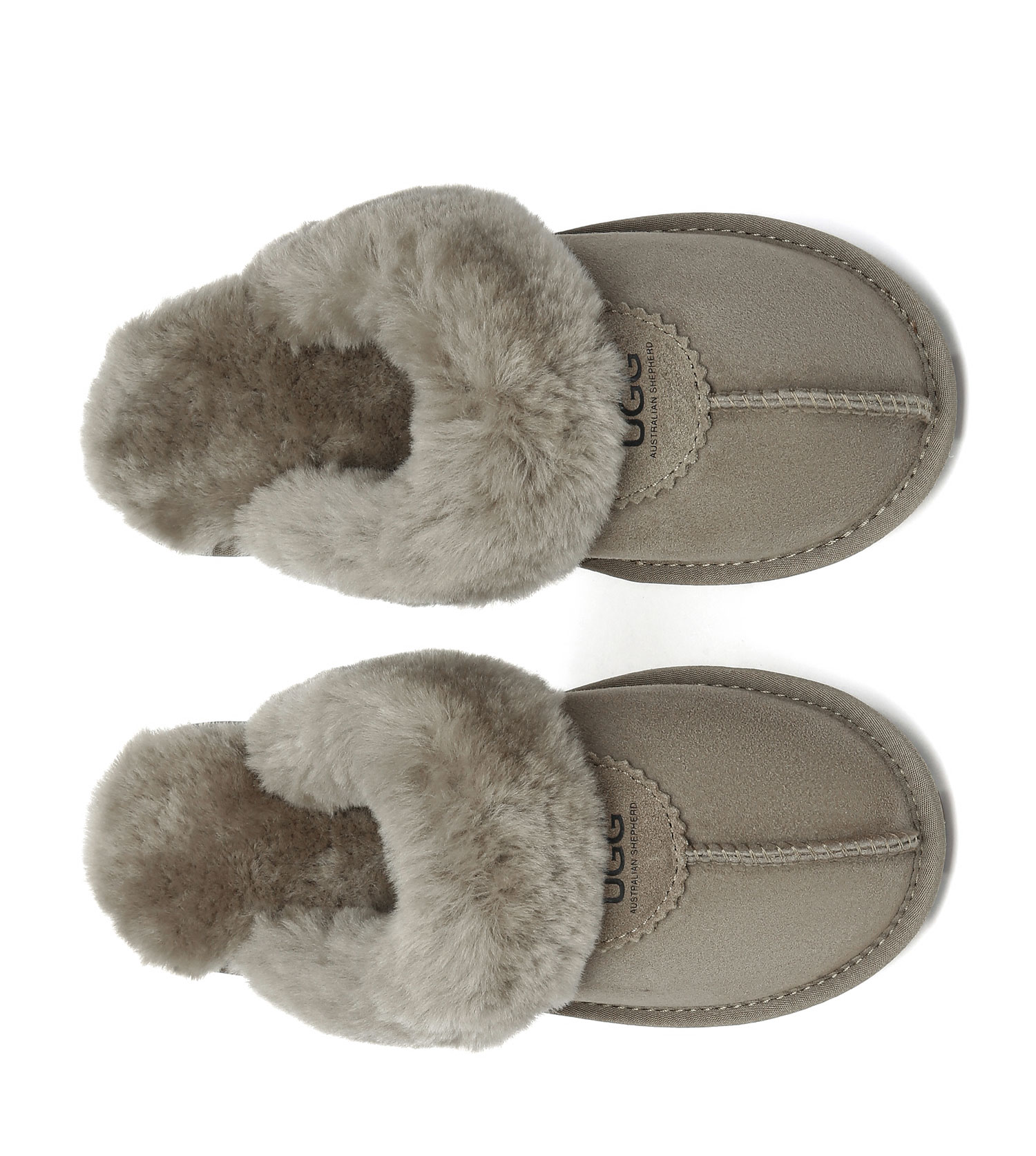 UGG Slippers Women Men Australian Double Face Sheepskin Wool Nonslip Waffle - Picture 11 of 65
