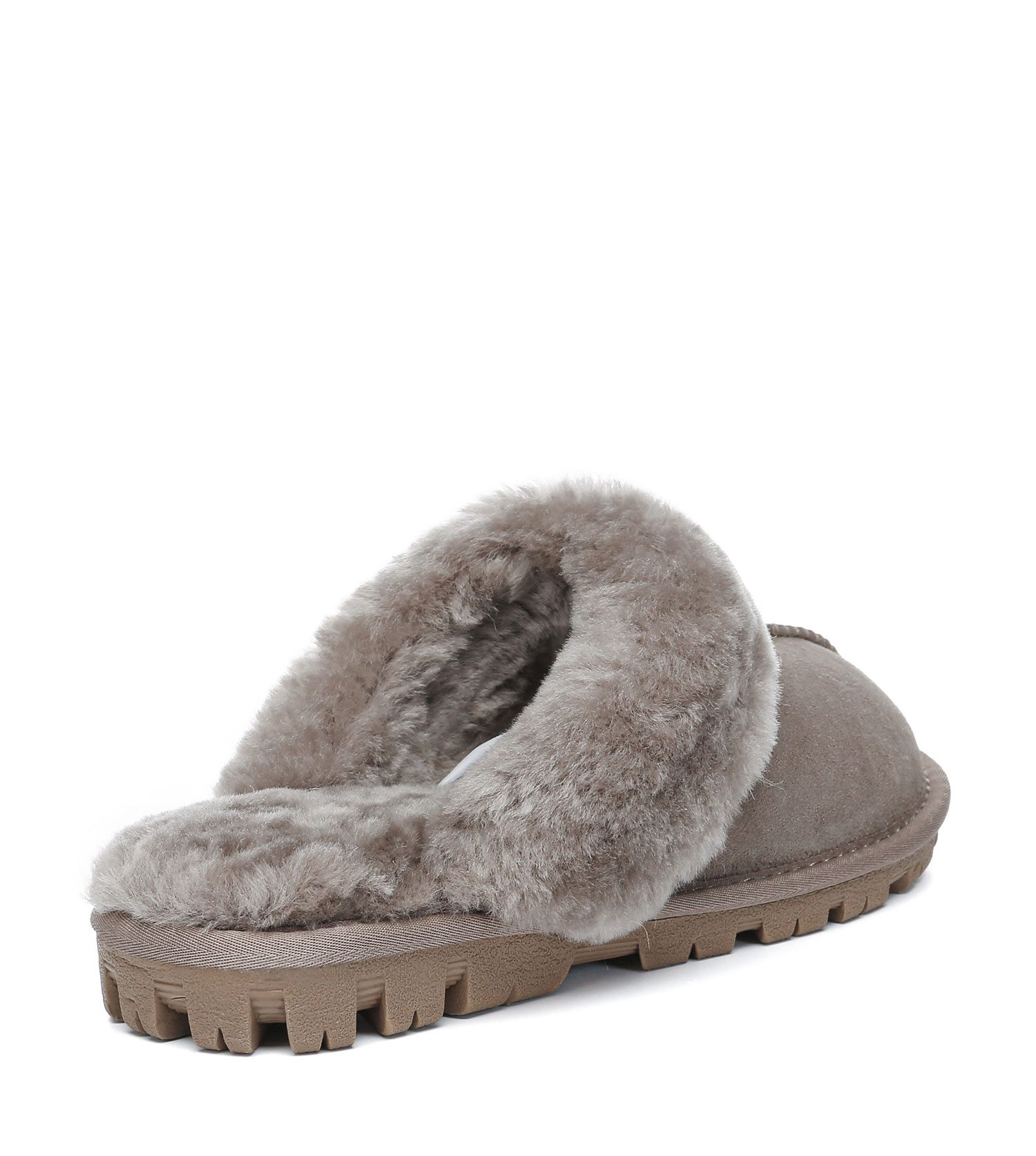 UGG Slippers Women Men Australian Double Face Sheepskin Wool Nonslip Waffle - Picture 45 of 65