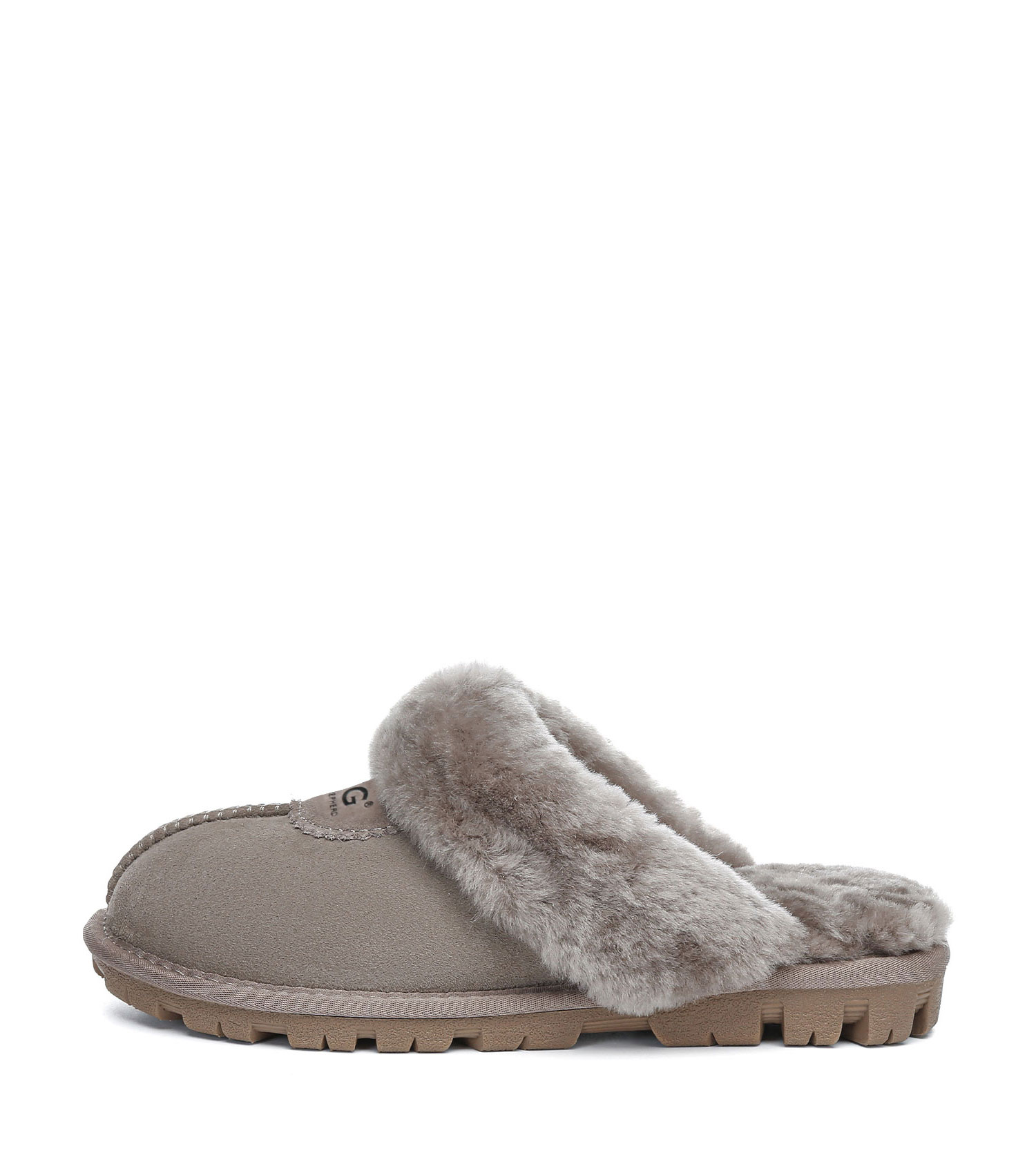 UGG Slippers Women Men Australian Double Face Sheepskin Wool Nonslip Waffle - Picture 46 of 65