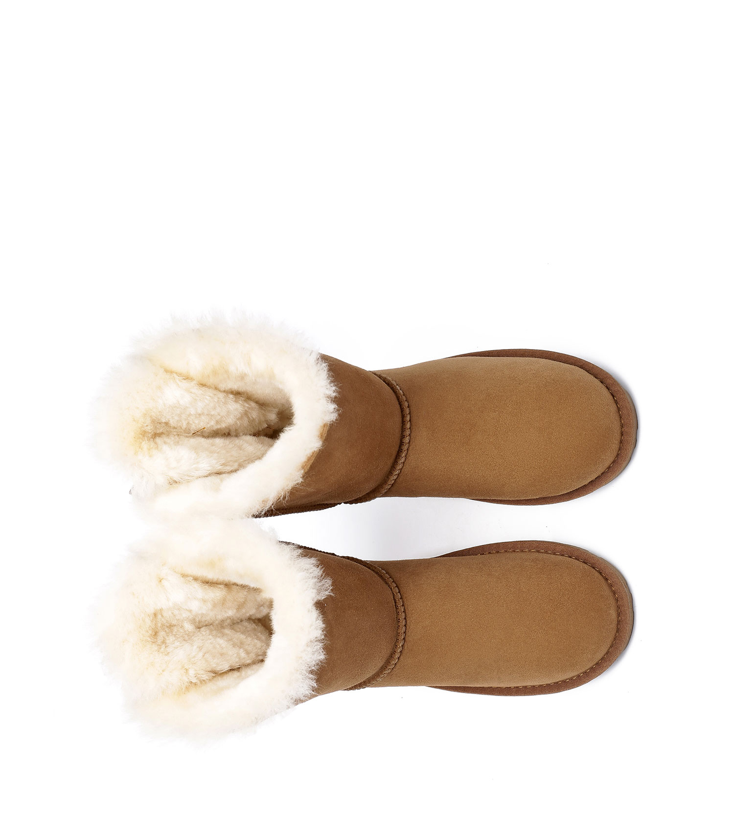 EVERAU Women Boots Double Back Bow Australia Sheepskin Wool Lining Nonslip - Picture 5 of 30